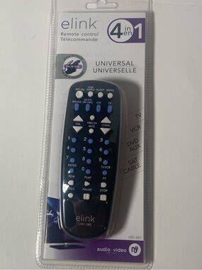 Universal 4 In 1 TV Remote Control Elink   New